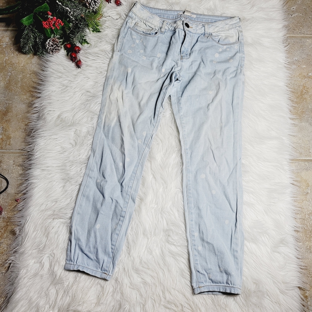 Life in Progress Womens Light Blue Jeans